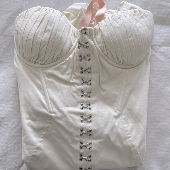 Secret Romance Puff Sleeve Corset Mini 
